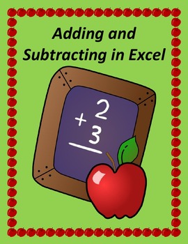 Preview of Adding and Subtracting in Microsoft Excel Digital