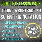 Adding and Subtracting in Scientific Notation Worksheet Co