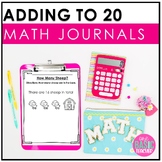 Adding and Subtracting to 20 Math Journal