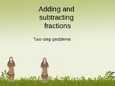 Adding and subtracting fractions