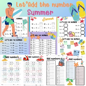 Preview of Adding and subtracting numbers