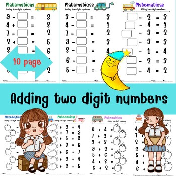 Preview of Adding and subtracting two-digit numbers