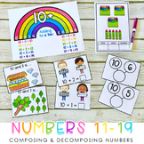 Composing & Decomposing Numbers 11 - 19 - Adding to a Ten 