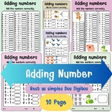 Adding two - digit numbers