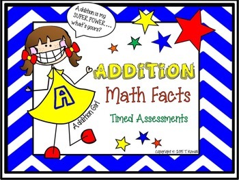 Preview of Addition 0-9 Timed Math Fact Drills w/ Progress Charts and Awards