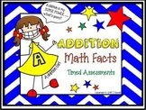 Addition 0-9 Timed Math Fact Drills w/ Progress Charts and Awards