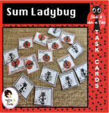 Addition 1-20 Task Card and Walk About Activity: Sum Lady Bug