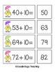 Addition +10 Math Fact Match / Pocket Chart Activity  free download 