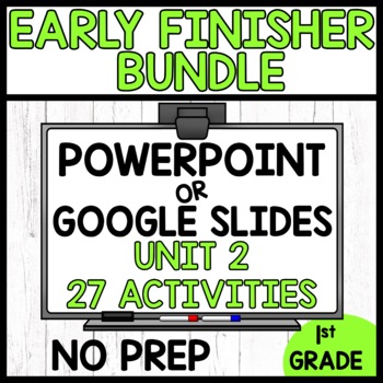 Preview of Addition 1st Grade Math Early Finishers Activities BUNDLE