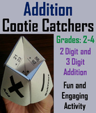 2 Digit & 3 Digit Addition Activity 2nd 3rd Grade (Cootie 