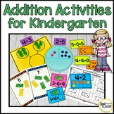 Addition Activities and Worksheets for Kindergarten