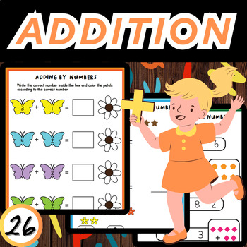 Preview of Addition Adventures: From Pictures to Numbers Workbook