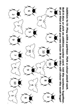 Preview of Addition Bingo Number bonds differentiated for bonds to 10, 12, 20 KS1 (6 pages)