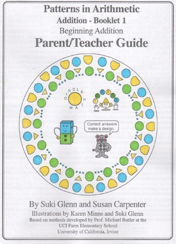 Preview of Addition:  Booklet 1 - Parent/Teacher Guide - Beginning Addition