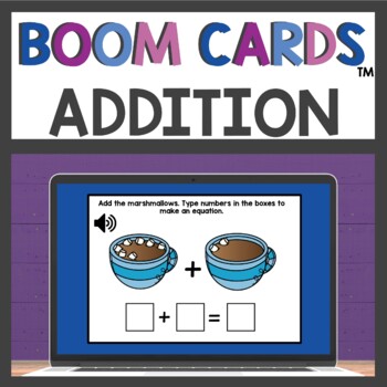 Preview of Addition Boom Cards