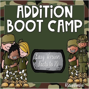 Preview of Addition Boot Camp  (Facts to 10)