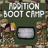 Addition Boot Camp  (Facts to 10)