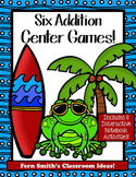 Addition Centers with Printable Worksheets and Interactive
