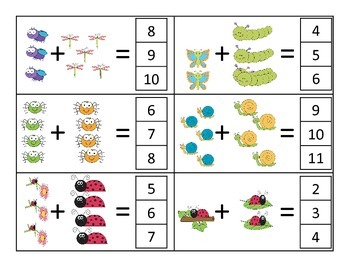 Addition Clip-it Pack by Ruth Fries | TPT