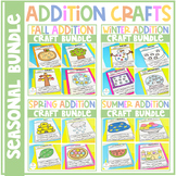 Addition Crafts Story Problem Crafts for Kindergarten Math