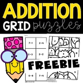 Addition Cut and Paste Freebie