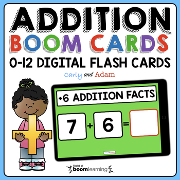 Preview of Addition Boom Cards