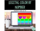 Addition Digital Math Pixel Art Mystery Picture Google Sheets