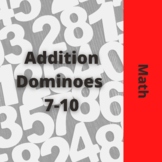 Addition Dominoes 7-10