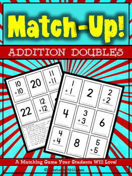 Preview of Doubles Facts | Addition | Match-Up!