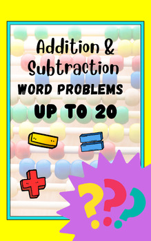 Preview of Addition Doubles & Word Problems  Math Worksheet Bundle Workbook