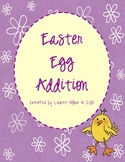 Addition Easter Egg Activity