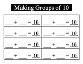 Addition Equation Groups of Six through Fifteen Recording Sheets