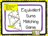 Addition - Equivalent Sums - Triangle Game