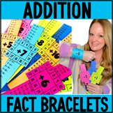 Addition Fact Fluency Bracelets - Practice Math Facts - Ad