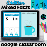 Addition Fact Fluency Mixed Facts Digital Game Winter Theme