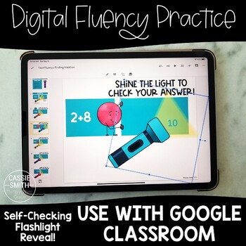 Preview of Addition Fact Fluency Practice | Google™ Slides | Self-Checking