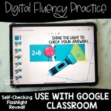 Addition Fact Fluency Practice | Google™ Slides | Self-Checking