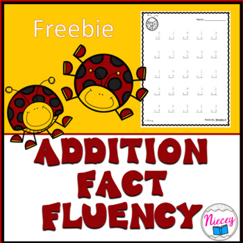 Preview of Addition Fact Fluency ~ Sums to 10 and 20 Sampler