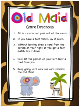 old maid card rules