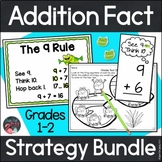 Addition Fact Strategies to 20 Bundle - Anchor Charts, Fla