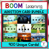 Addition Facts BOOM 900 Card Bundle of Basic Facts