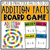 Addition Facts Board Game