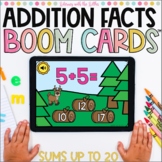 Addition Facts Fluency with Sums up to 20 Boom Cards™ | Ma