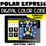 Addition Facts Google Slides™ Polar Express
