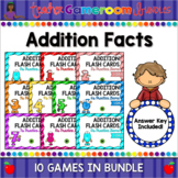 Addition Facts Practice Powerpoint Game Bundle