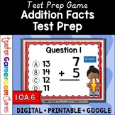 Addition Facts Test Prep Powerpoint Game