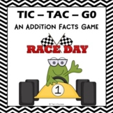 Addition Facts Tic-Tac-Go Partner Game Activity Worksheets