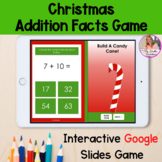 Addition Facts To 20 Google Slides Game Christmas Themed |