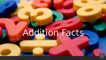 Preview of Addition Facts Up To 9 With 0