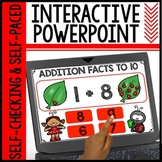 Interactive Math Games Addition to 10 Powerpoint